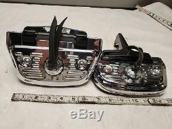 Harley Passenger Floorboards Bagger Touring Ultra Road King Glide Chrome covers