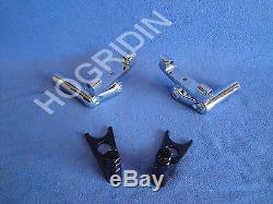 Harley Softail Adjustable Passenger Footboard Floorboard Mounting Kit 50769-07