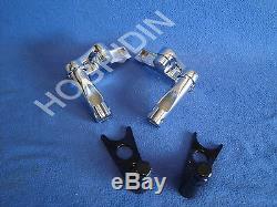 Harley Softail Adjustable Passenger Footboard Floorboard Mounting Kit 50769-07