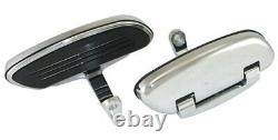 Harley Touring Streamline Passenger Floorboards with Mount Chrome 93-Present FL