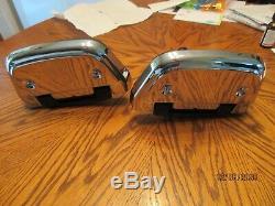 Harley Touring Ultra Road King Tri-Glide Passenger Floorboards W Chrome Covers