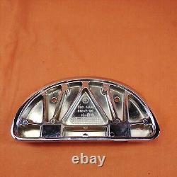 Harley-davidson Genuine Chrome Passenger Halfmoon Floorboard Pans 51247-09