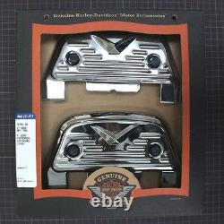 Harley touring flht flhr softail passenger footboard floorboard cover covers kit