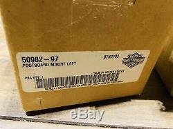 Heritage Springer Flsts Passenger Floorboard Mount Kit 1997-1999 Nos Nib