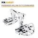 Hollow Out Passenger Footboards For Harley 93-on Touring Electra Glide Road King