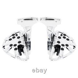Hollow Passenger Footboards For Harley 93-ON Touring Street Glide Road King CVO