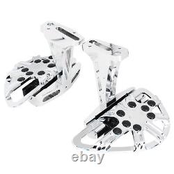 Hollow Passenger Footboards For Harley 93-ON Touring Street Glide Road King CVO