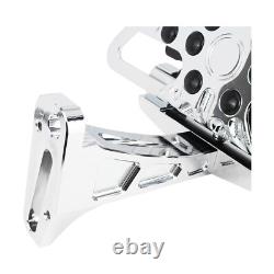 Hollow Passenger Footboards For Harley 93-ON Touring Street Glide Road King CVO
