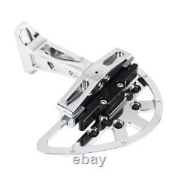 Hollow Passenger Footboards For Harley 93-ON Touring Street Glide Road King CVO