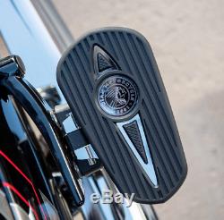 Indian Motorcycle Chrome Headdress Passenger Floorboard Pads For 2020 Challenger