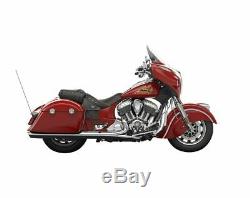 Indian Motorcycle Passenger Floorboards with Pads in Chrome, Pair