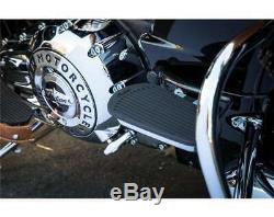Indian Motorcycle Passenger Floorboards with Pads in Chrome, Pair
