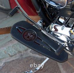 Indian Motorcycle Polished Headdress Rider Floorboard Pads For 2014-2020 Chief