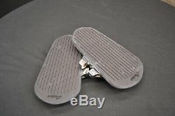 Indian Motorcycle USED Passenger Floorboards with Pads in Chrome, Pair