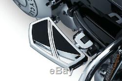 Kuryakyn 5772 Chrome Phantom Mini Driver or Passenger Floorboards Harley