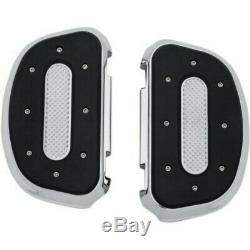 Kuryakyn 7043 Chrome Heavy Industry Passenger Floorboard Boards for Harley Kits