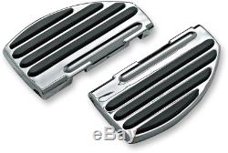 Kuryakyn Chrome Iso Passenger Floorboards 1993-2018 Harley Electra Glides 7906