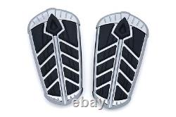 Kuryakyn Chrome Spear Rear Passenger Floorboard Inserts for Indian'15-'17