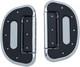 Kuryakyn Heavy Industry Driver & Passenger Floorboards Chrome