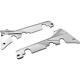 Kuryakyn Passenger Floorboard Side Covers Chrome #7506 For Honda Goldwing