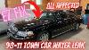 Lincoln Town Car Water Leak Passenger Rear Floor On All 1998 2011 Ez Repair