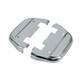 Mcs Chrome Passenger Floorboard Covers For Harley-davidson