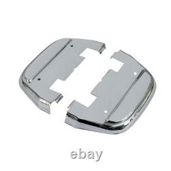 MCS Chrome Passenger Floorboard Covers For Harley-Davidson
