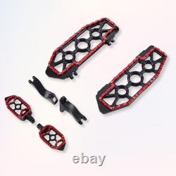 MX Driver Passenger Footboards For Harley Touring Street Glide 1980-2025