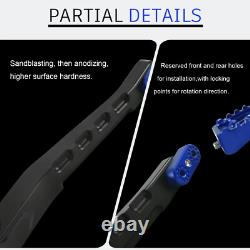 MX Passenger Floorboard For Harley Road King Street Glide FLHX Ultra 1980-2025