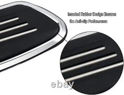 Motorcycle Footboards Passenger Floorboard and Mount Kit Fit for Harley Touri