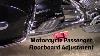 Motorcycle Passenger Floorboard Adjustment