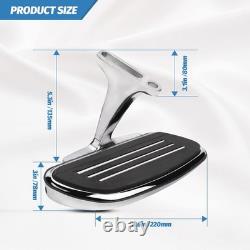 Motorcycle Passenger Floorboards Chromed Streamline Street Glide Footboards