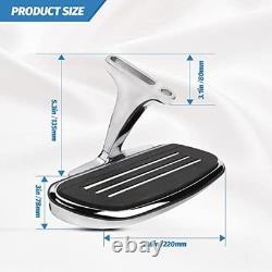 Motorcycle Passenger Floorboards Chromed Streamline Street Glide Footboards