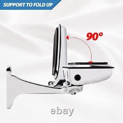 Motorcycle Passenger Floorboards Chromed Streamline Street Glide Footboards