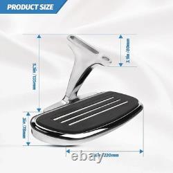 Motorcycle Passenger Floorboards Chromed Streamline Street Glide Footboards wi