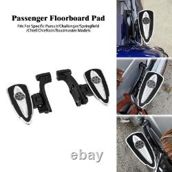 Motorcycle Passenger Floorboards For Indian Springfield Specific Pursuit Chrome