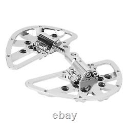 Motorcycle Rider Floorboards Footboard Footrest For Harley Touring Dyna Softail