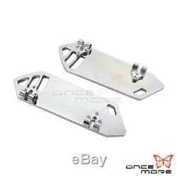 Motorcycle Rider Front Floorboard Foot Pegs For Harley Touring Softail 1984-2015