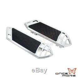 Motorcycle Rider Front Floorboard Foot Pegs For Harley Touring Softail 1984-2015