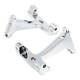 Motorcycle Storehouse Mount Bracket Passenger Floorboard Stock Height Chrome