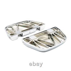 Motorcycle Storehouse Passenger Floorboards Chrome