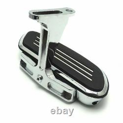 NEW Rear Passenger Foot Pegs Bracket Floor Board Chrome For Harley Touring 93-16