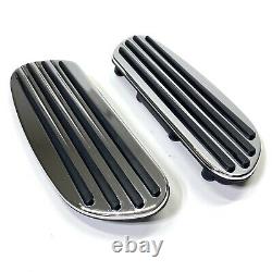 NOS Genuine Harley OEM Stealth Swept Wing Passenger Foot Floor Board Inserts