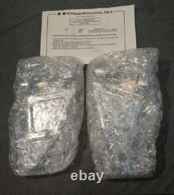 NOS K1500G Vulcan Nomad Chrome Passenger Floorboard Mounts K53020-198M