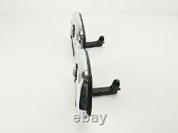 OEM Harley 93-22 Touring Rear Passenger Floor FootBoards Chrome HD Logo Bottoms