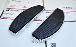 OEM Harley Davidson 2018-2022 M8 Softail Rider Front Footboards Floorboards