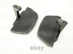 OEM Harley Davidson 93-22 Touring Rear Passenger Floor FootBoards Chrome Bottoms