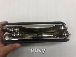 OEM Harley Touring Chrome Streamliner Rider FootBoards FloorBoards and Inserts