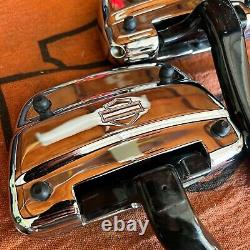 Oem Harley Davidson Chrome Dyna Passenger Footboards Floorboards Fxd Fxdx