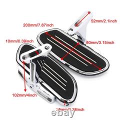 Passenger Floorboards For Harley Road Glide FLTRX FLHX 93-25 50378-07B 50501819